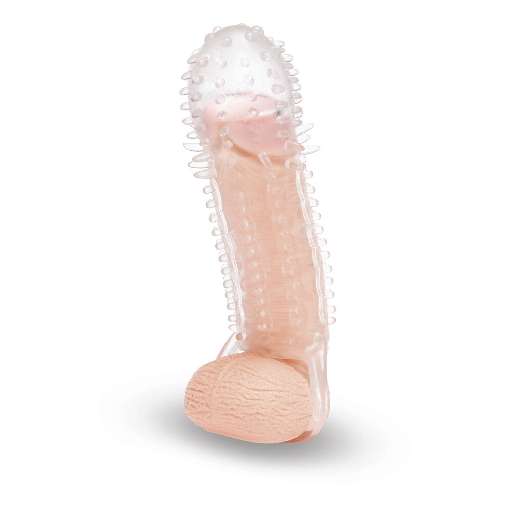 1.5 Inch Clear Penis Extender with Stamina Rings