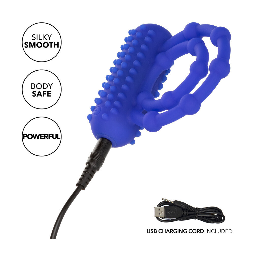 10 Bead Rechargeable Cock Ring2