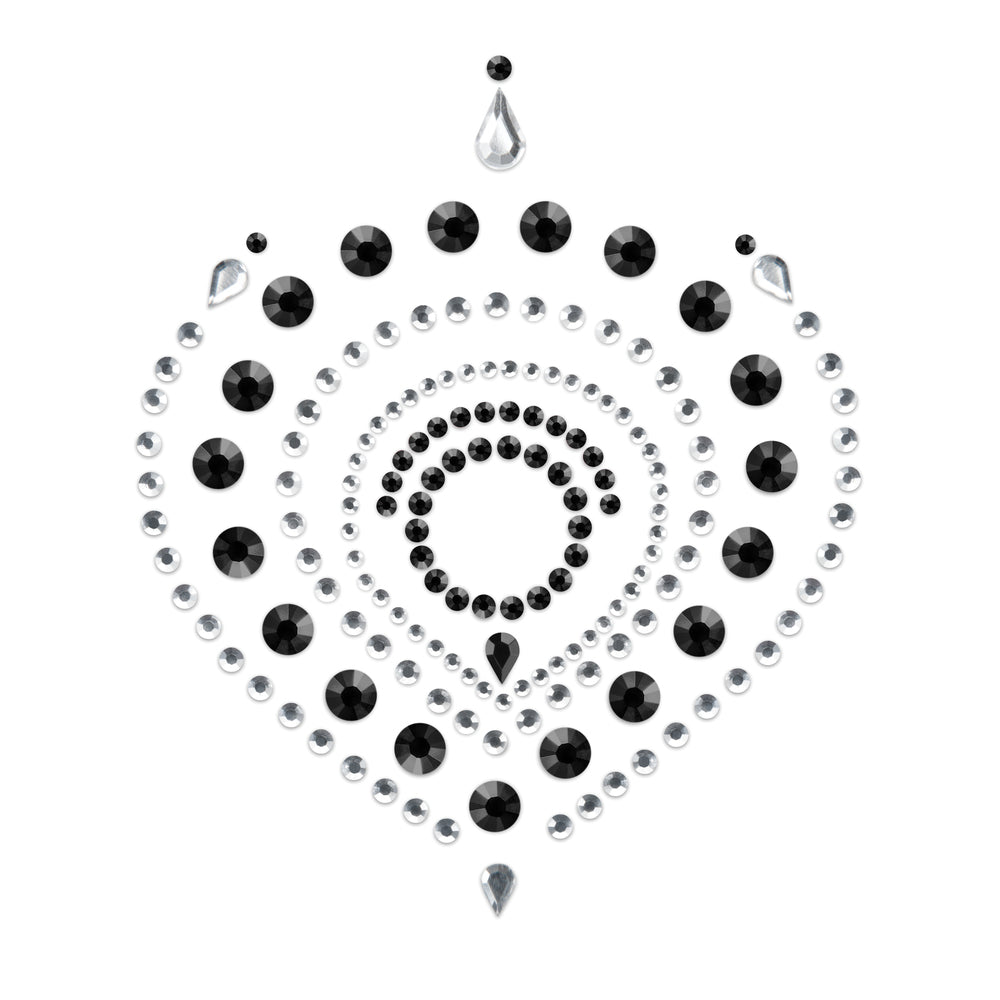 Rhiestone nipple stickers on a white background. image 3