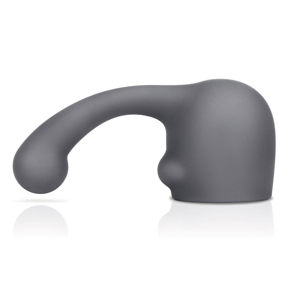 Black Weighted Wand Attachment on white background. image 1