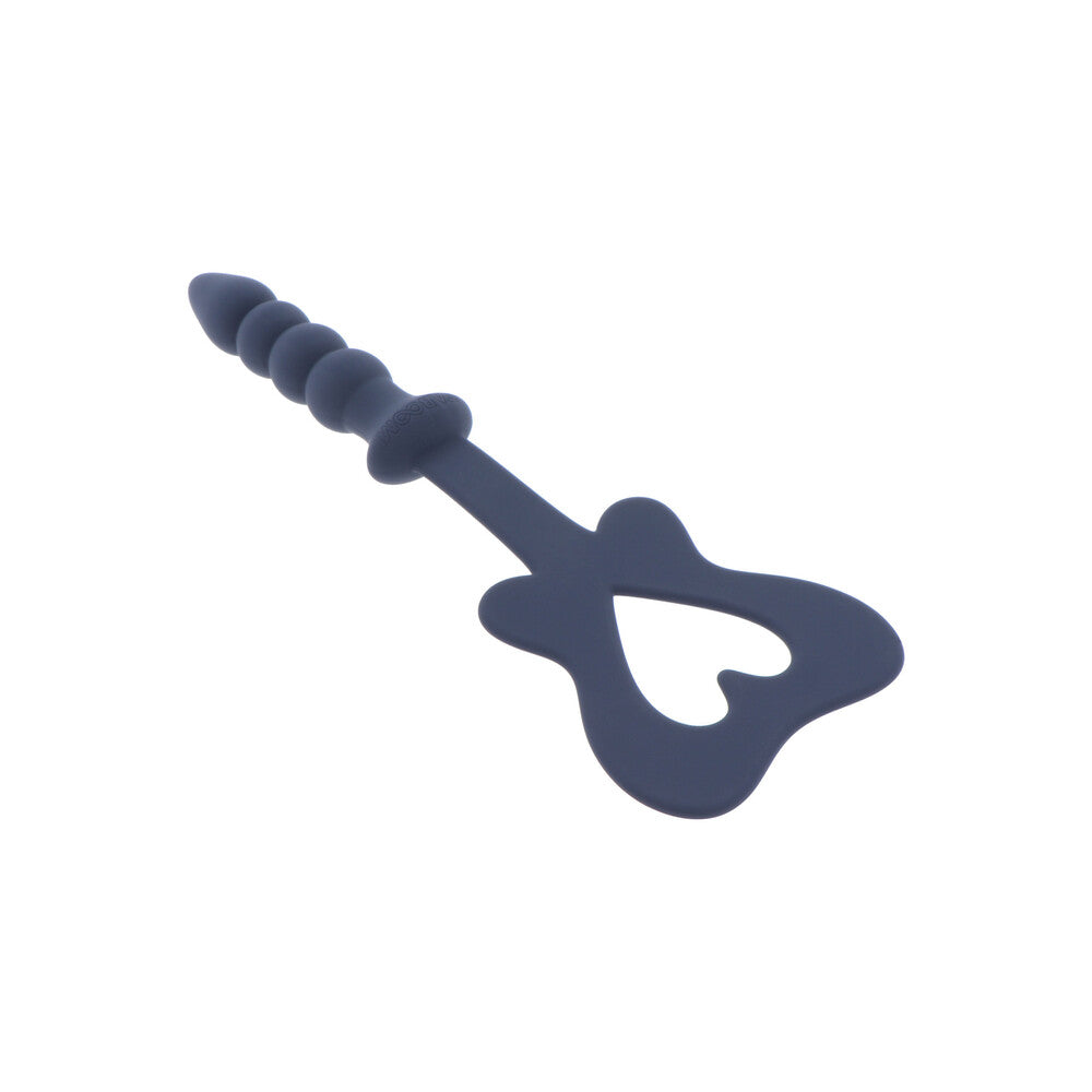 Black Paddle and Plug on white background. image 3