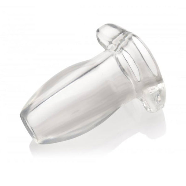 Clear Hollow Gape Plug 4"2