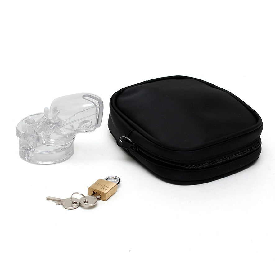 Clear Male Chastity Device 2