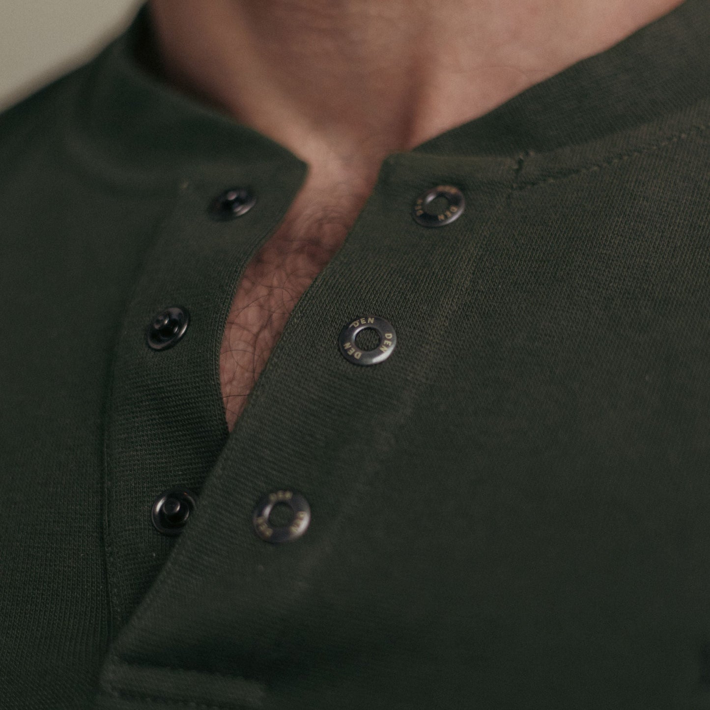 Dark Olive Union Long Sleeve Tee. Image 3