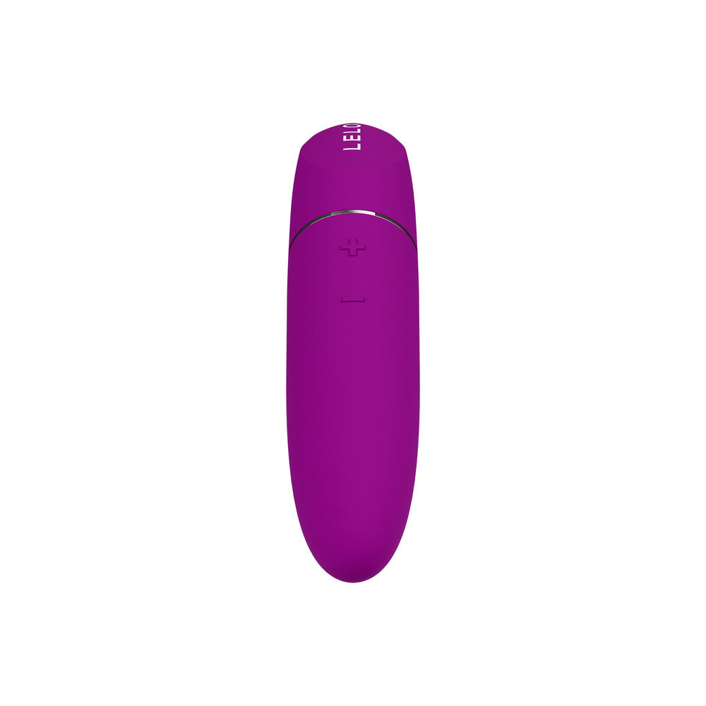 Deep Rose Lipstick Vibrator on white background. image 2