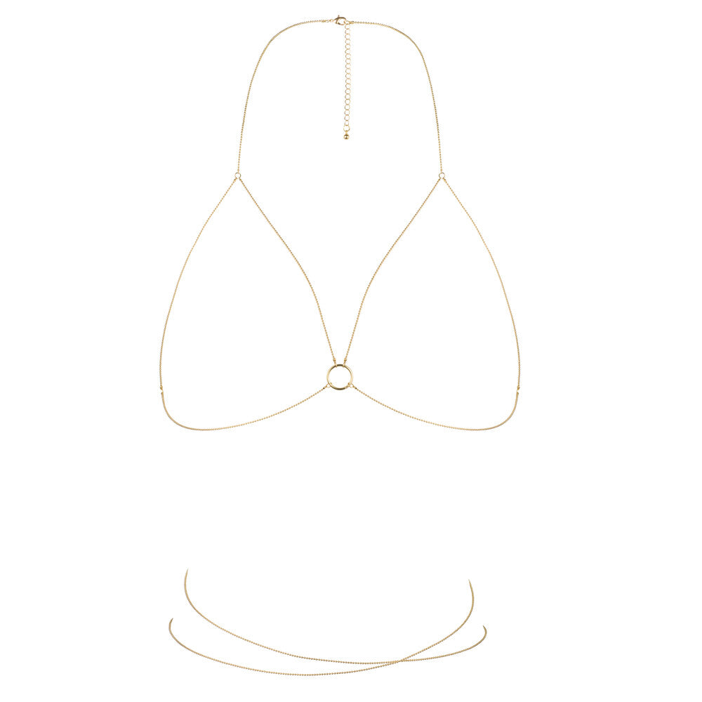 2 piece body jewellery on white background. image 1