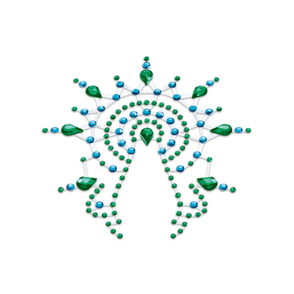 vagina jewels on a white background. image 3