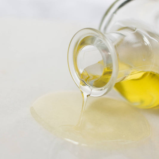 Oil coming out of jar