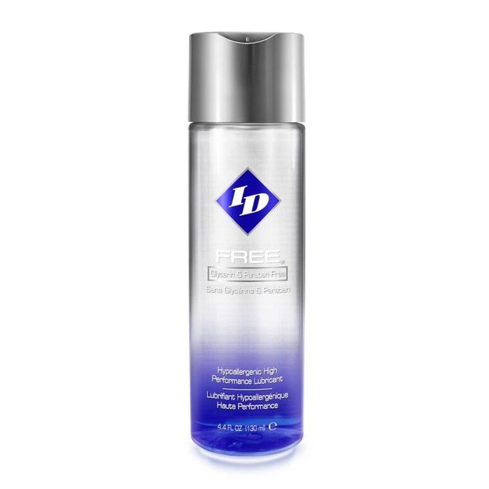 Bottle of ID lube on white background. Image 1