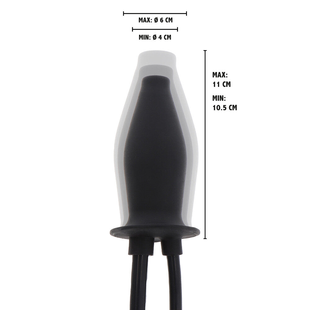 Inflatable Silicone Anal Plug with Lube Tube3