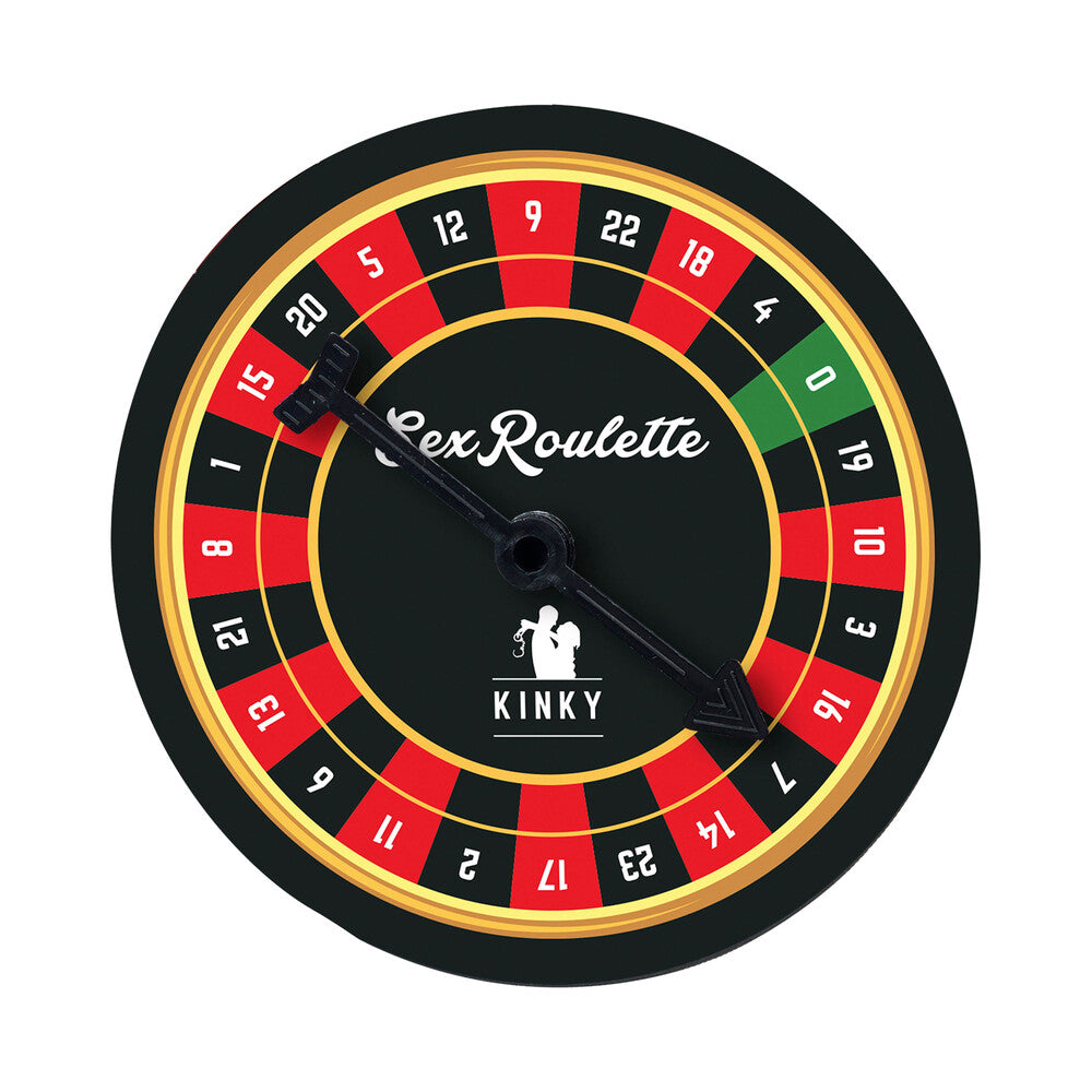 sex roulette wheel on white background. image 1