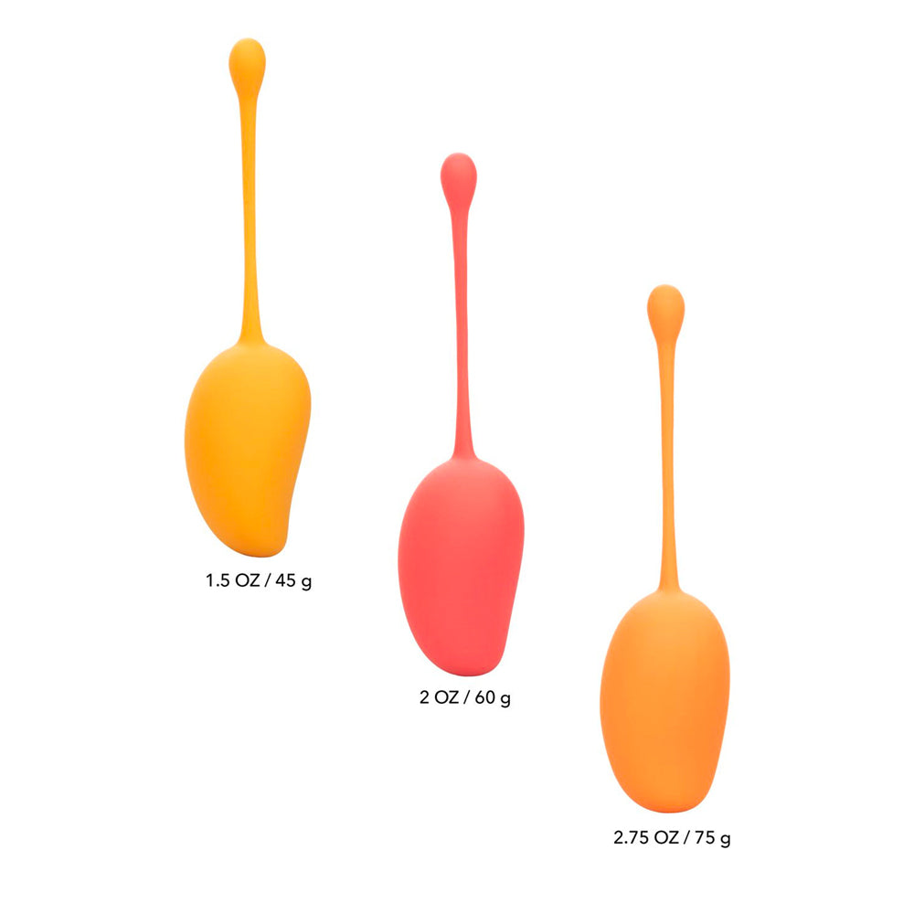 Mango Kegel Training Set size on white background. image 3