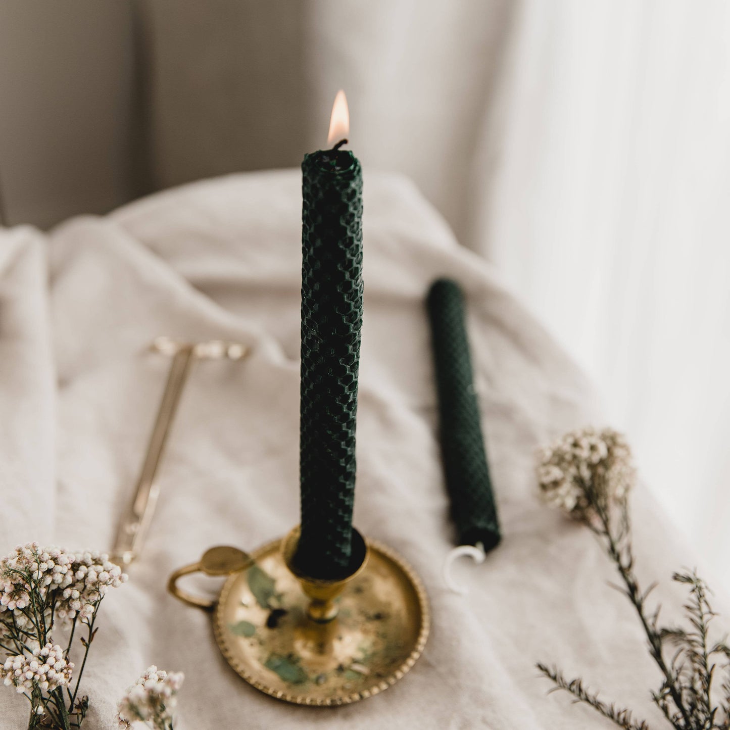 Candle alight