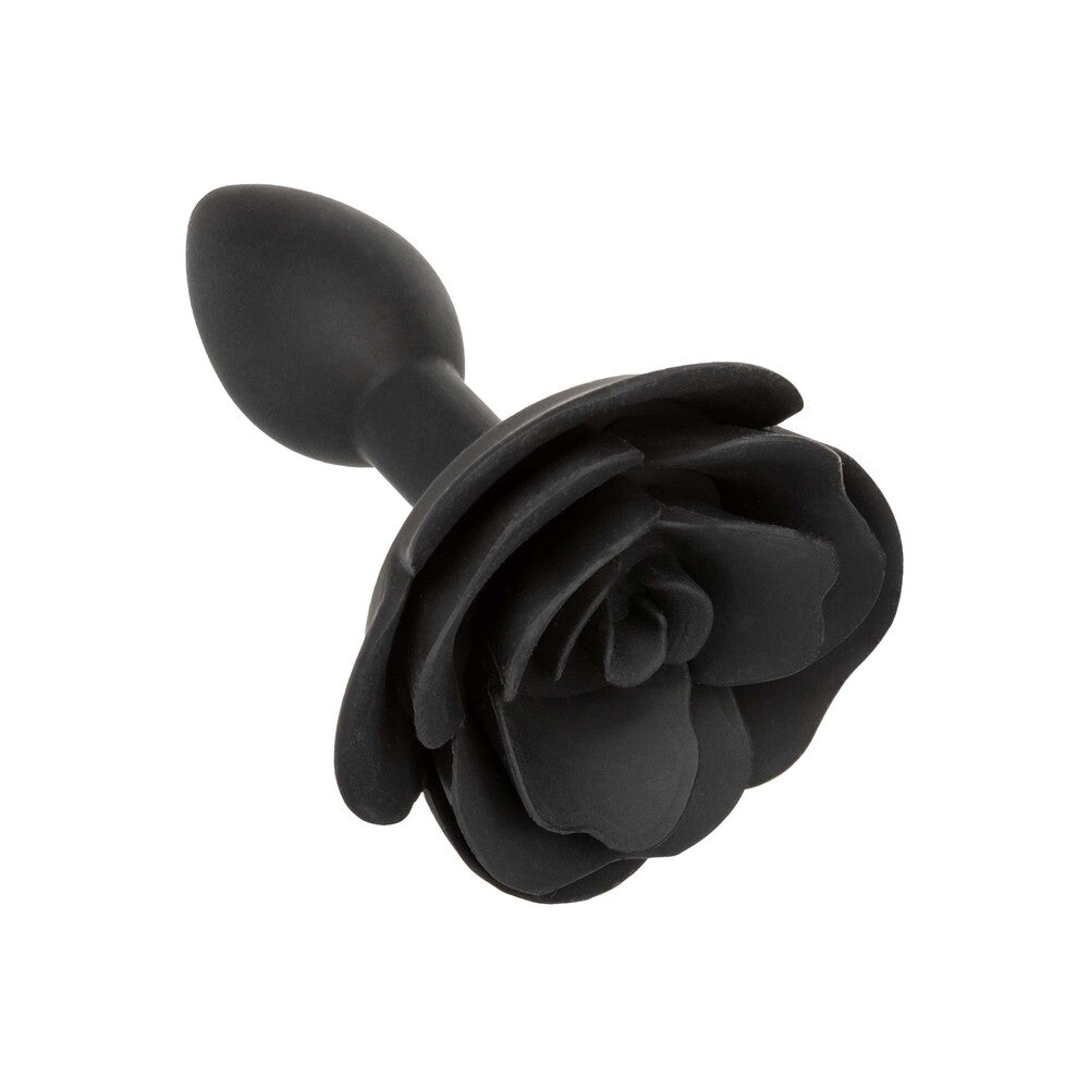Small Rose Silicone Anal Plug 3-inch1