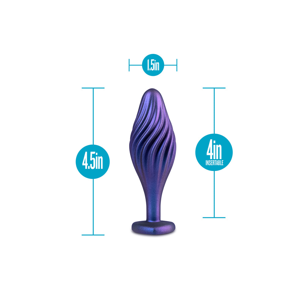Swirling Jewel Silicone Anal Plug3