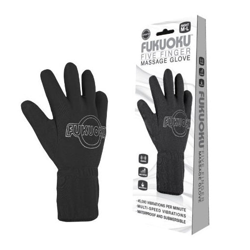 Vibrating Five Finger Massage Glove - Right Hand 3