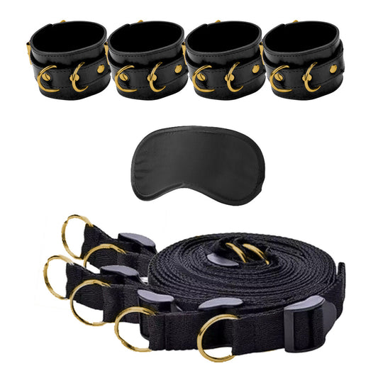 Bed Bindings Restraint System on white background. image 1