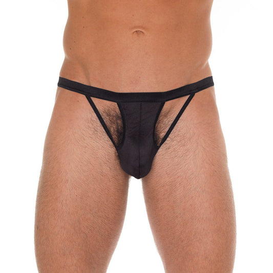 Black Cut-Out G-String