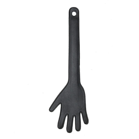 Black Hand Whip on white background. image 1