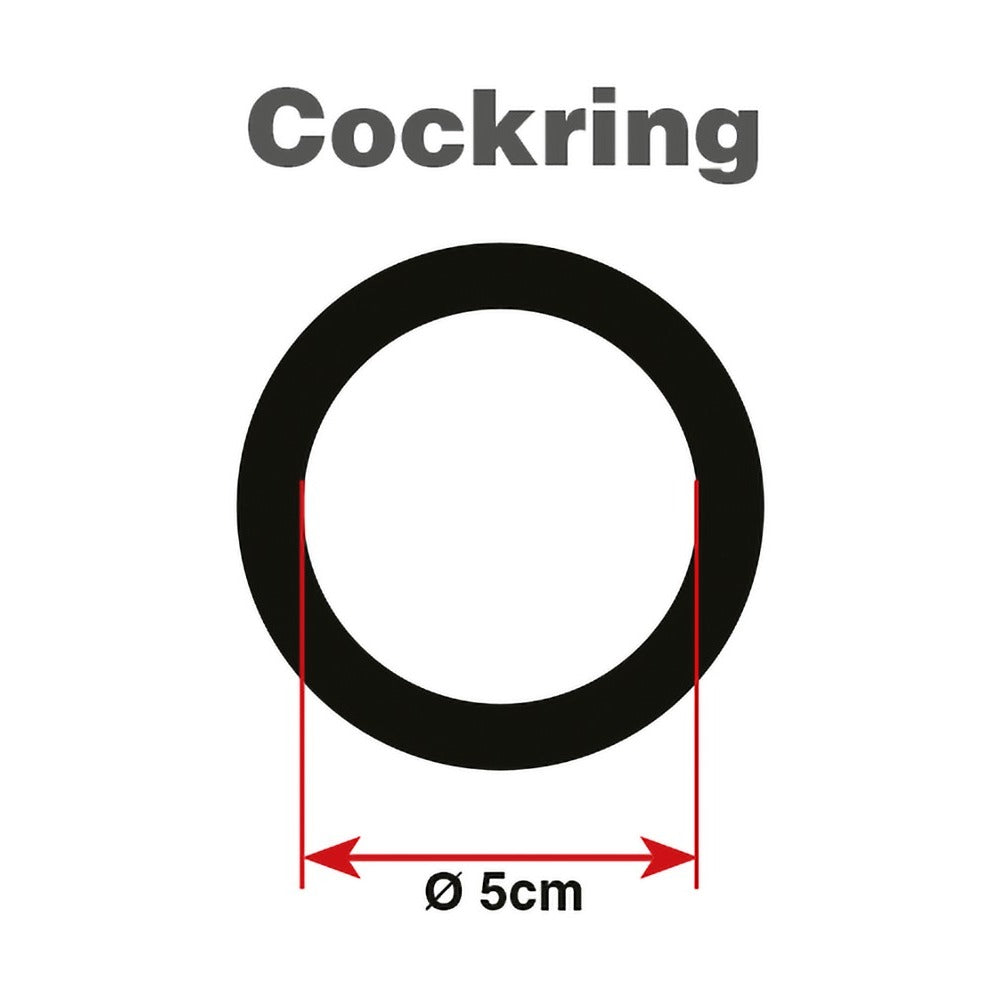 Black Mens Leather Harness With Cock Ring size on white background. image 3