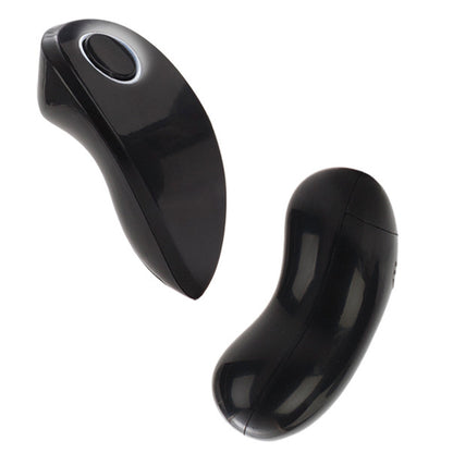 Black Remote Control Thong on white background. image 2