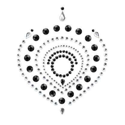 Rhiestone nipple stickers on a white background. image 3