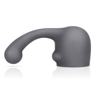 Black Weighted Wand Attachment on white background. image 1