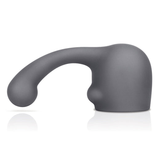 Black Weighted Wand Attachment on white background. image 1