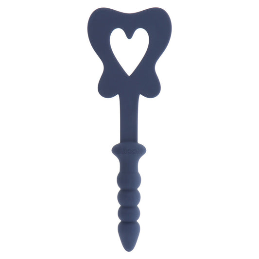 Black Paddle and Plug on white background. image 1