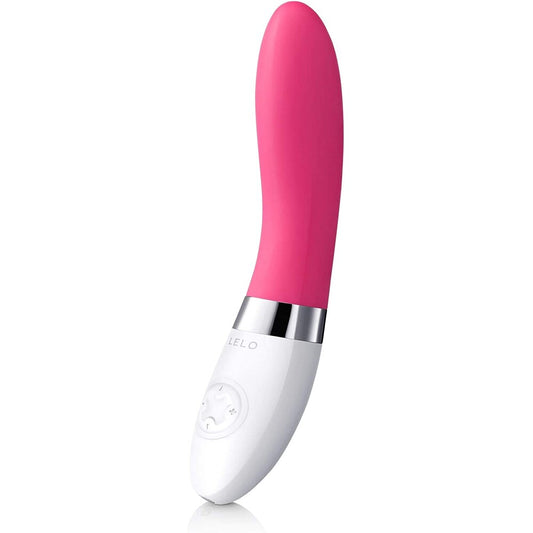 Cerise G-Spot Vibrator on white background. image 1