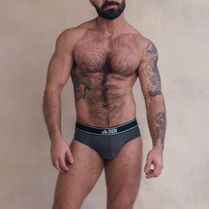 Charcoal Marl Core Brief. Image 1