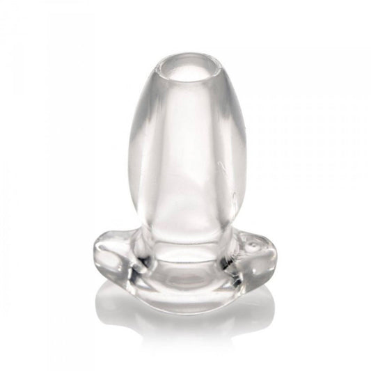 Clear Hollow Gape Plug 4"
