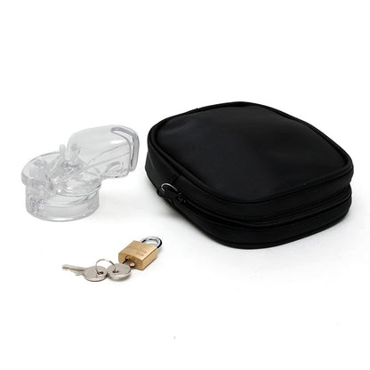 Clear Male Chastity Device 2