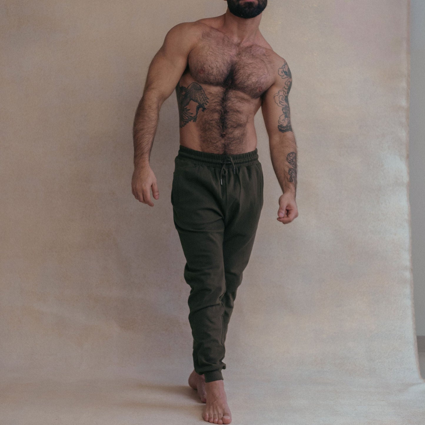 Dark Olive Union Jogger. Image 1