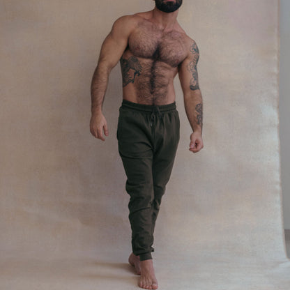 Dark Olive Union Jogger. Image 1