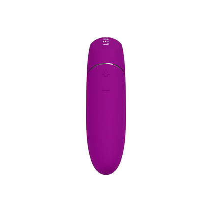 Deep Rose Lipstick Vibrator on white background. image 2