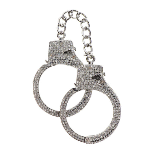 Diamond Wrist Cuffs on white background. image 2