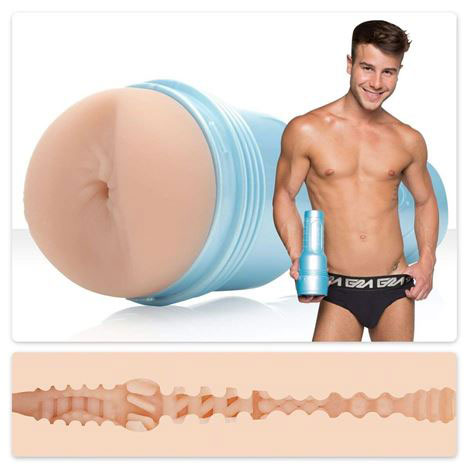 Flesh King Masturbator with and in underwear on white background. image 1.