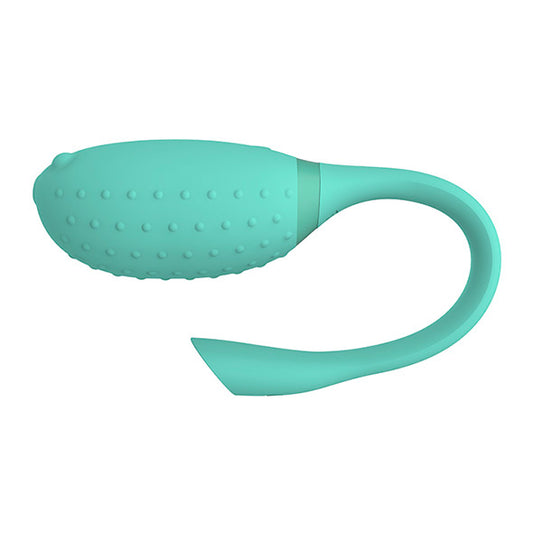 Fugu Green Magic Motion Clitoral Vibe on white background. image 2