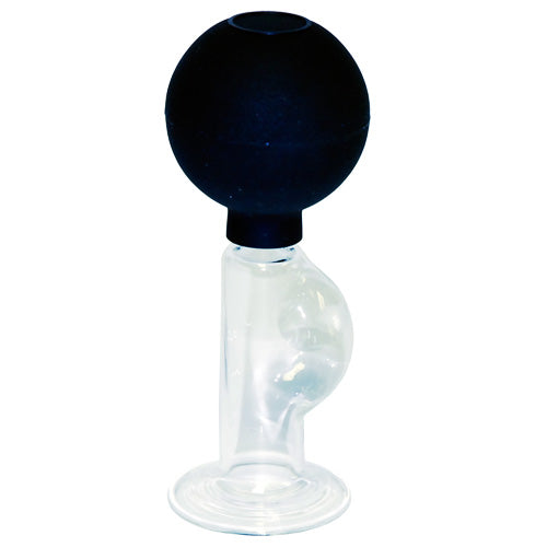 Glass Nipple Pump Small on white background. image 1