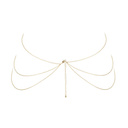 gold chains on a white background. image 2