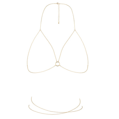 2 piece body jewellery on white background. image 1