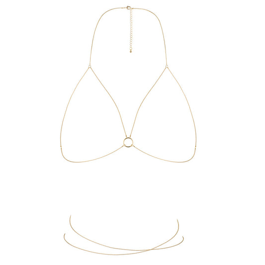 2 piece body jewellery on white background. image 1