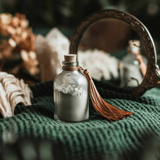Jar of powder