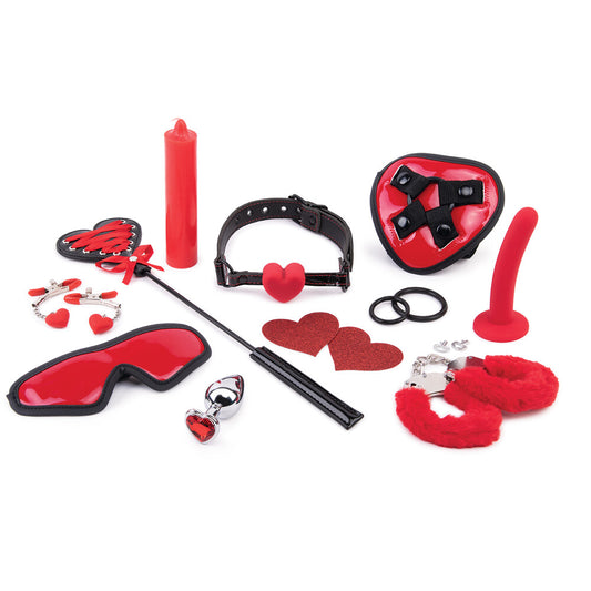 Heartbreaker Bondage 10pc Set on white background. image 1