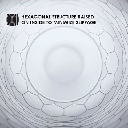 inside a hex condom on white background. image 4