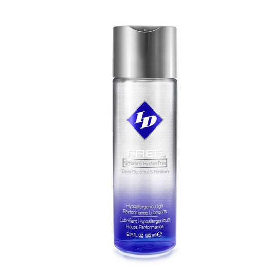Bottle of ID lube on white background. Image 1
