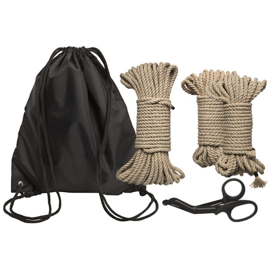 Kink Bind And Tie Hemp Rope Kit 5 Piece  on white background. image 1