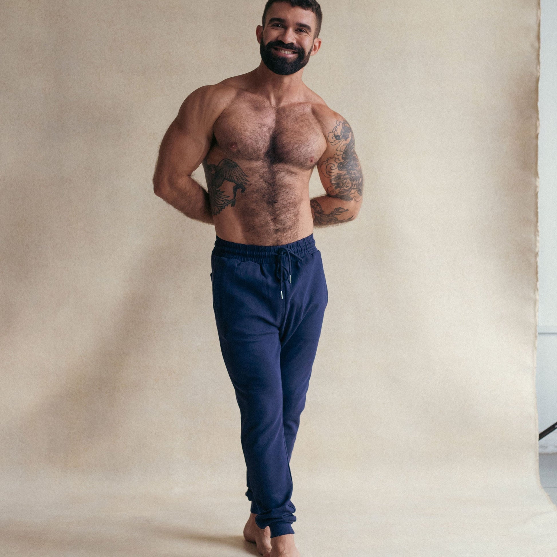 Navy Union Jogger. Image 1