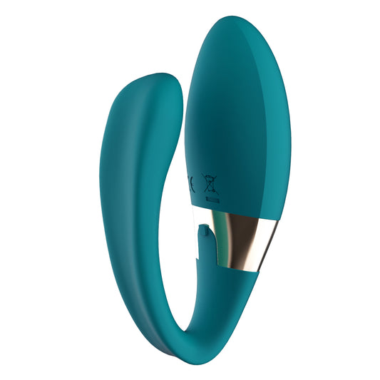 Ocean Blue Couples Luxury Massager on white background.  image 2